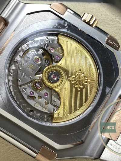 Replica Cubitus 5821 Patek Philippe 45 mm Steel Rose Gold - Affordable Luxury Replica Timepiece