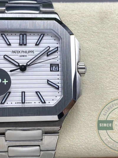 Replica Cubitus 5821 Patek Philippe 45 mm White Dial - 1:1 Swiss Replica Watch