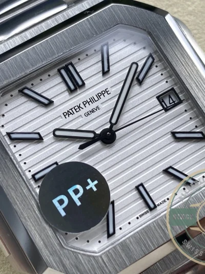 Replica Cubitus 5821 Patek Philippe 45 mm White Dial - High-Grade Replica Watch