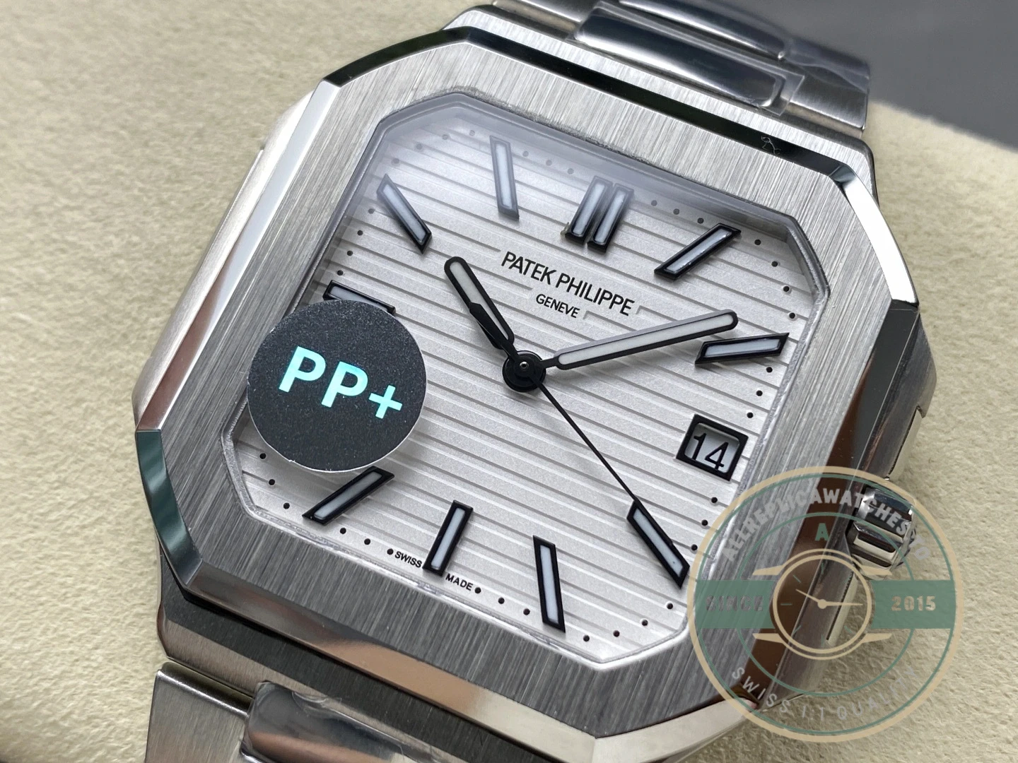 Replica Cubitus 5821 Patek Philippe 45 mm White Dial - Premium Super Clone Watch