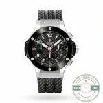 Replica Hublot Big Bang 44mm Black Rubber 301.SB.131.RX - Swiss Movement Replica Watch