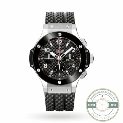 Replica Hublot Big Bang 44mm Black Rubber 301.SB.131.RX - Swiss Movement Replica Watch