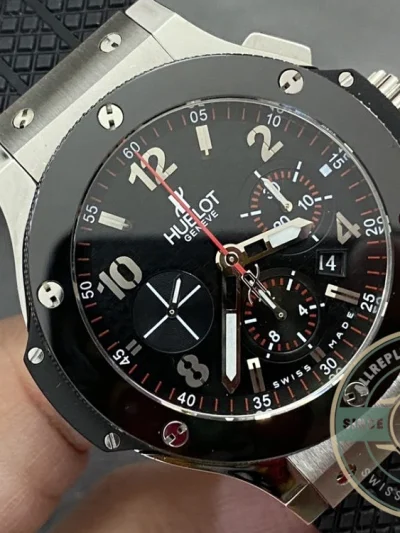 Replica Hublot Big Bang 44mm Black Rubber 301.SB.131.RX - 1:1 Swiss Replica Watch