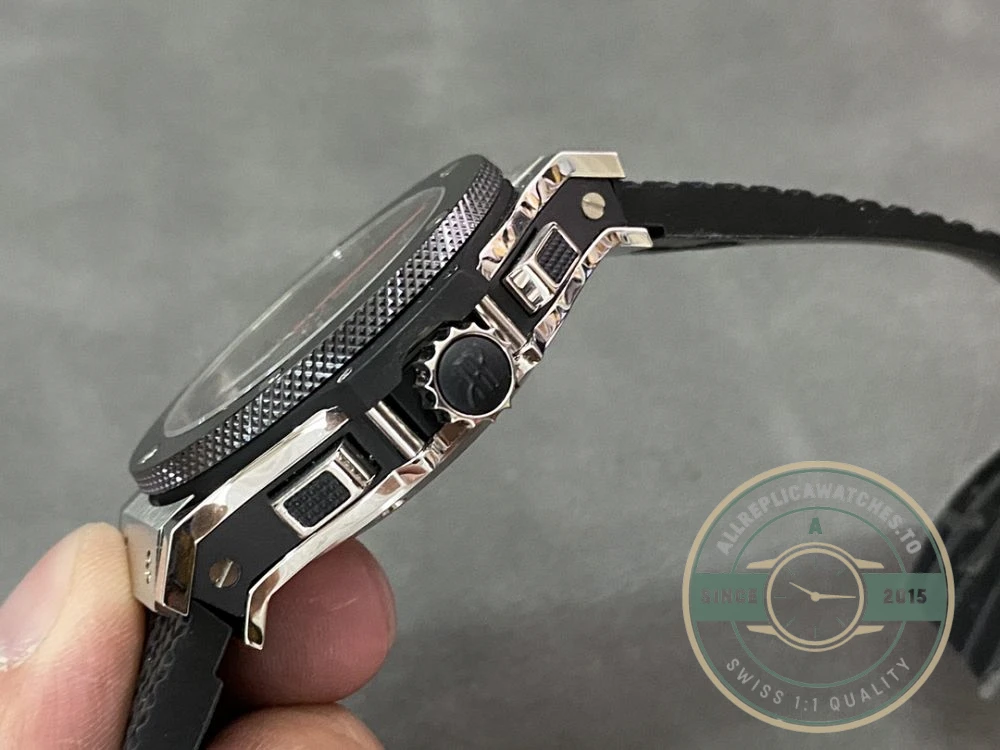Replica Hublot Big Bang 44mm Black Rubber 301.SB.131.RX - Affordable Super Clone Watch