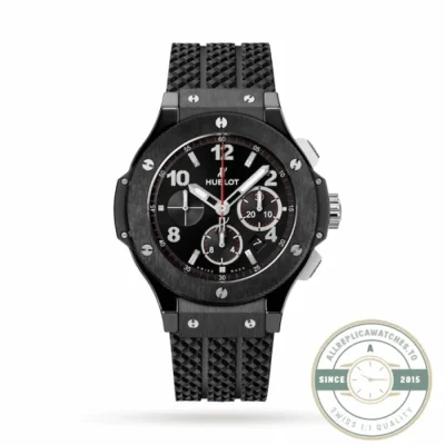 Replica Hublot Big Bang Black Rubber Watch 301.CM.130.RX - Swiss-Made Clone Watch