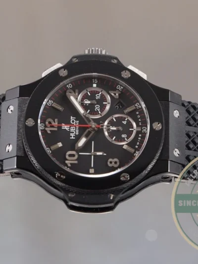 Replica Hublot Big Bang Black Rubber Watch 301.CM.130.RX - Best Quality Replica Watch