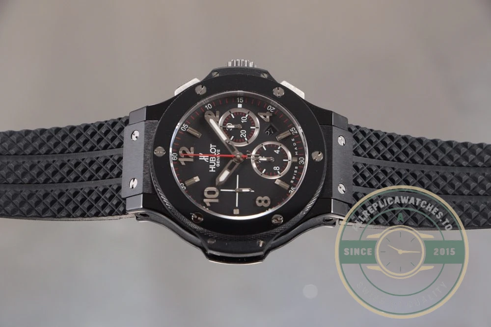 Replica Hublot Big Bang Black Rubber Watch 301.CM.130.RX - Best Quality Replica Watch