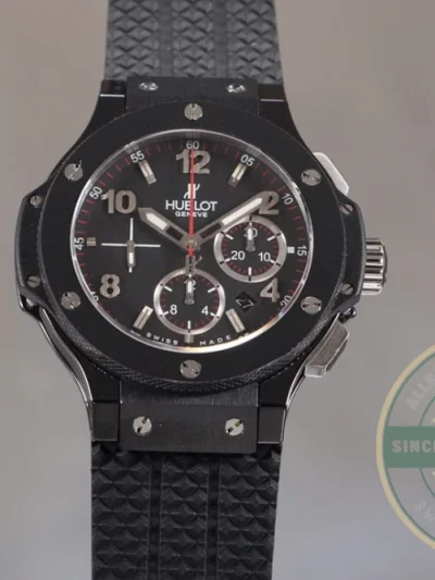 Replica Hublot Big Bang Black Rubber Watch 301.CM.130.RX - Luxury Replica Watch
