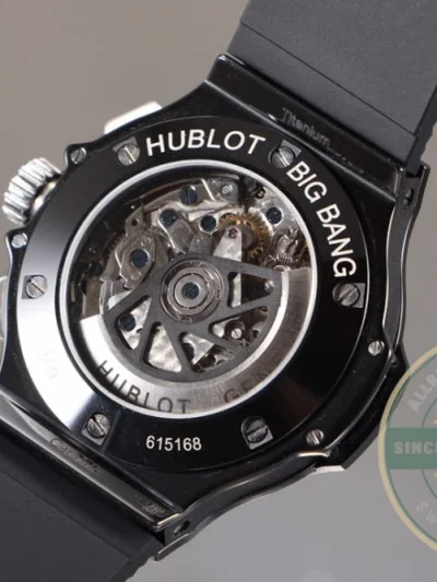 Replica Hublot Big Bang Black Rubber Watch 301.CM.130.RX - Top-Tier Swiss Replica Watch