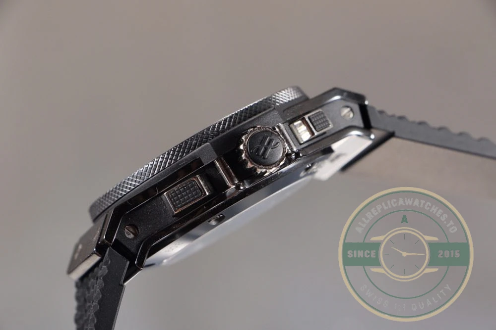 Replica Hublot Big Bang Black Rubber Watch 301.CM.130.RX - Premium Super Clone Watch