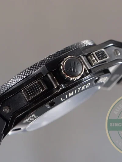 Replica Hublot Big Bang Chronograph Carbon Black Dial - Premium Super Clone Watch
