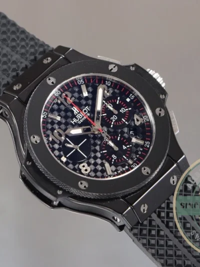 Replica Hublot Big Bang Chronograph Carbon Black Dial - Top-Tier Swiss Replica Watch