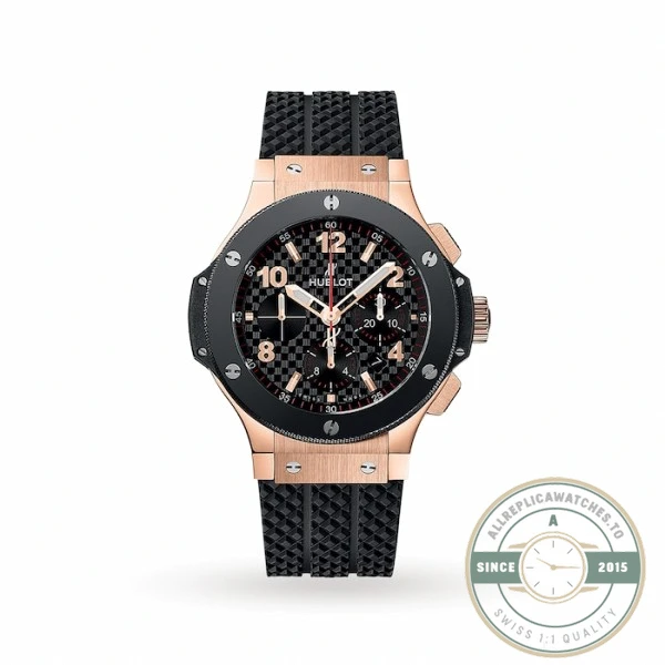 Replica Hublot Big Bang Men Automatic Black Rubber 301.PB.131.RX - Swiss Movement Replica Watch