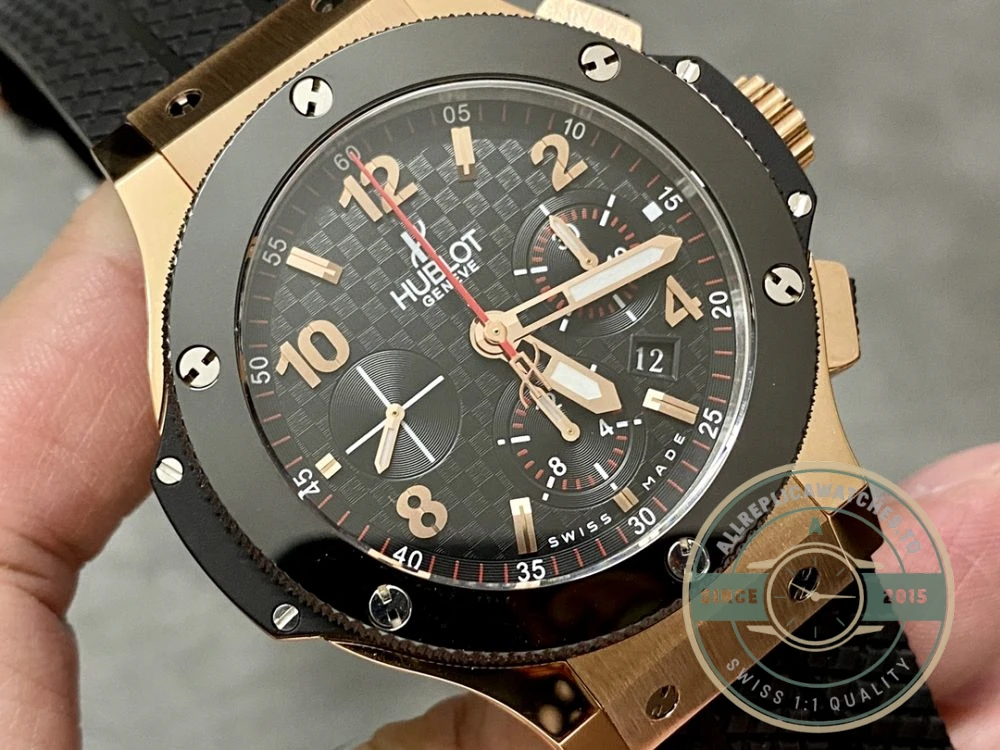 Replica Hublot Big Bang Men Automatic Black Rubber 301.PB.131.RX - Swiss Movement Replica Watch
