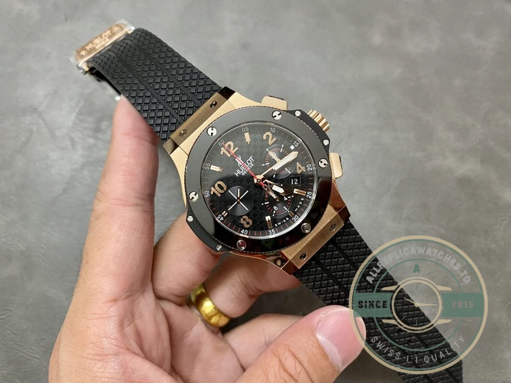 Replica Hublot Big Bang Men Automatic Black Rubber 301.PB.131.RX - Top-Tier Swiss Replica Watch
