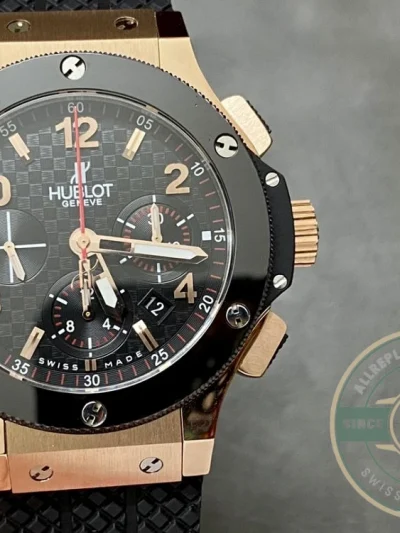 Replica Hublot Big Bang Men Automatic Black Rubber 301.PB.131.RX - Top-Tier Swiss Replica Watch