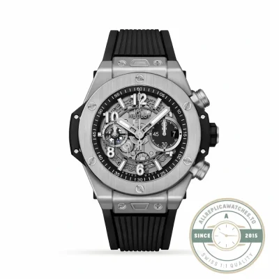 Replica Hublot Big Bang Men Automatic Black Rubber Watch 421.NM.1170.RX - Top-Tier Swiss Replica Watch