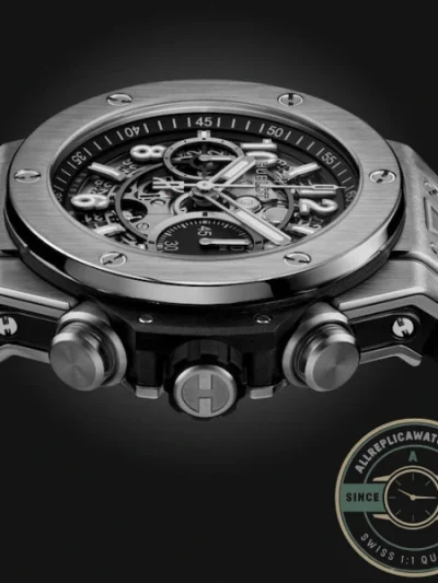 Replica Hublot Big Bang Men Automatic Black Rubber Watch 421.NM.1170.RX - Top-Tier Swiss Replica Watch
