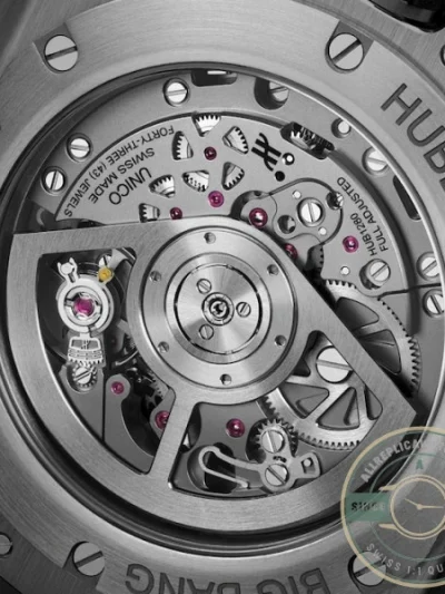 Replica Hublot Big Bang Men Automatic Black Rubber Watch 421.NM.1170.RX - Top-Tier Swiss Replica Watch