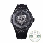 Replica Hublot Big Bang Sang Bleu II Black 45mm 418.CX.1107.RX.MXM22 - Swiss Movement Replica Watch