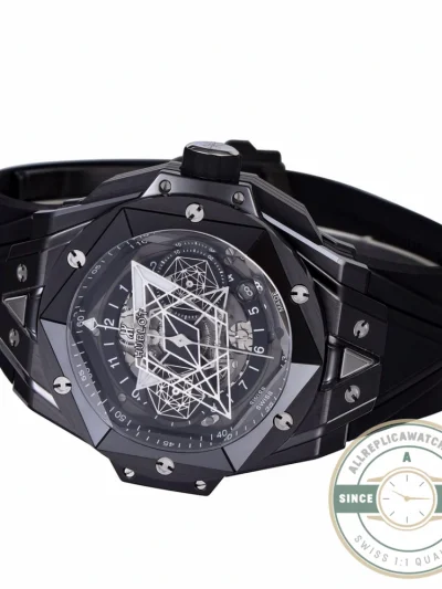 Replica Hublot Big Bang Sang Bleu II Black 45mm 418.CX.1107.RX.MXM22 - Swiss-Made Clone Watch