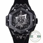 Replica Hublot Big Bang Sang Bleu II Black 45mm 418.CX.1107.RX.MXM22 - Premium Super Clone Watch