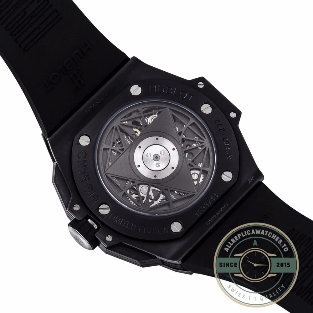 Replica Hublot Big Bang Sang Bleu II Black 45mm 418.CX.1107.RX.MXM22 - Best Quality Replica Watch