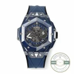 Replica Hublot Big Bang Sang Bleu II Blue 45mm 418.EX.5107.RX.MXM21 - Factory Super Clone Watch