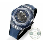 Replica Hublot Big Bang Sang Bleu II Blue 45mm 418.EX.5107.RX.MXM21 - Affordable Luxury Replica Timepiece
