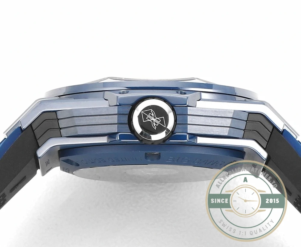 Replica Hublot Big Bang Sang Bleu II Blue 45mm 418.EX.5107.RX.MXM21 - Factory Super Clone Watch