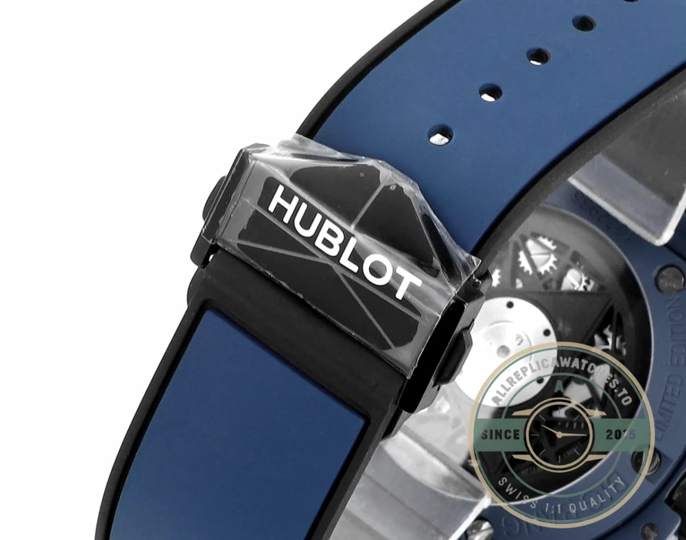 Replica Hublot Big Bang Sang Bleu II Blue 45mm 418.EX.5107.RX.MXM21 - Budget Luxury Replica Watch