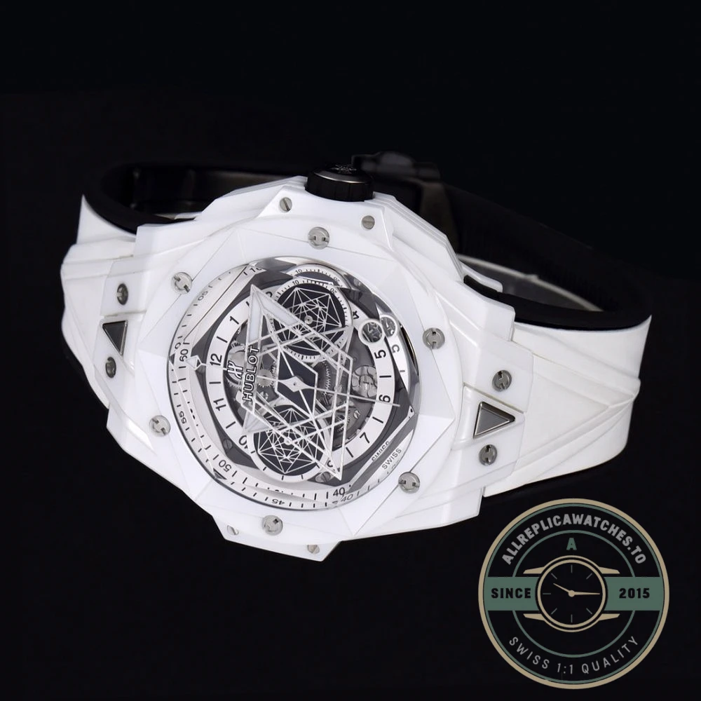 Replica Hublot Big Bang Sang Bleu II White 45mm 418.HX.2001.RX.MXM21 - Affordable Luxury Replica Timepiece