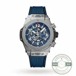 Replica Hublot Big Bang Series 421.NL.5170.RX 44mm Blue Rubber - Factory Super Clone Watch