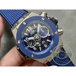 Replica Hublot Big Bang Series 421.NL.5170.RX 44mm Blue Rubber - High-Grade Replica Watch