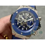 Replica Hublot Big Bang Series 421.NL.5170.RX 44mm Blue Rubber - Budget Luxury Replica Watch
