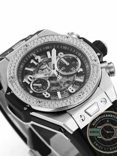 Replica Hublot Big Bang Unico Diamonds 42mm 441.NX.1171.RX.1104 - Budget Luxury Replica Watch