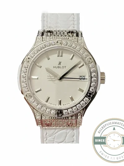 Replica Hublot Classic Fusion 33mm Diamond 581.NE.2010.LR.1204 - Budget Luxury Replica Watch