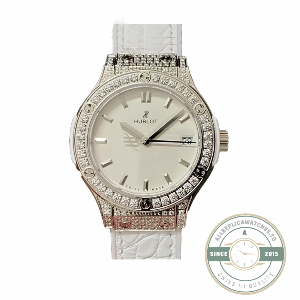 Replica Hublot Classic Fusion 33mm Diamond 581.NE.2010.LR.1204 - Budget Luxury Replica Watch