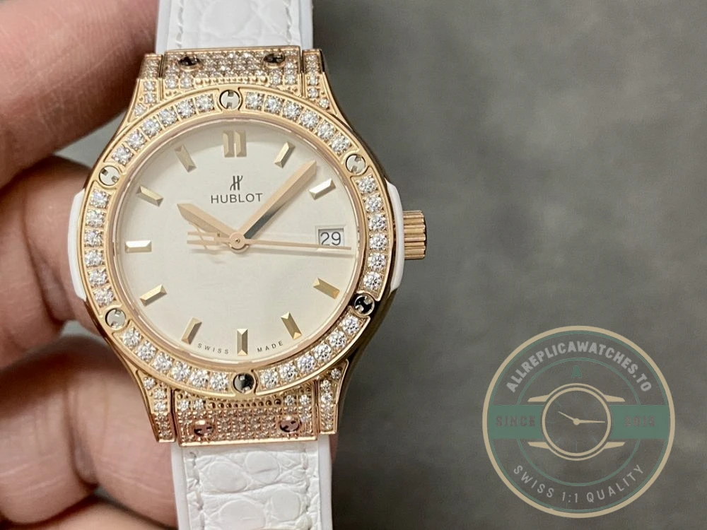 Replica Hublot Classic Fusion 33mm Gold 581.OE.2080.LR.1204 - Swiss-Made Clone Watch