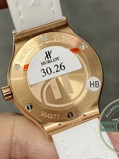 Replica Hublot Classic Fusion 33mm Gold 581.OE.2080.LR.1204 - Top-Tier Swiss Replica Watch