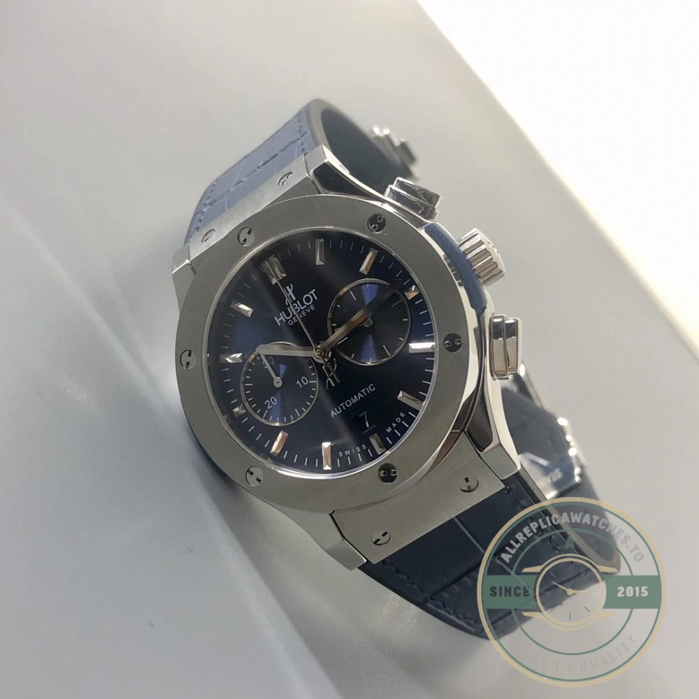 Replica Hublot Classic Fusion 45mm Blue 521.NX.7170.LR - Budget Luxury Replica Watch