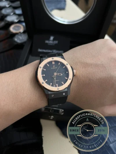 Replica Hublot Classic Fusion 542.CO.1780.RX 42mm Carbon Dial - Luxury Replica Watch