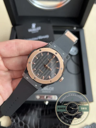 Replica Hublot Classic Fusion 542.CO.1780.RX 42mm Carbon Dial - Premium Super Clone Watch