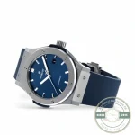 Replica Hublot Classic Fusion Blue Rubber 542.NX.7170.RX - Premium Super Clone Watch