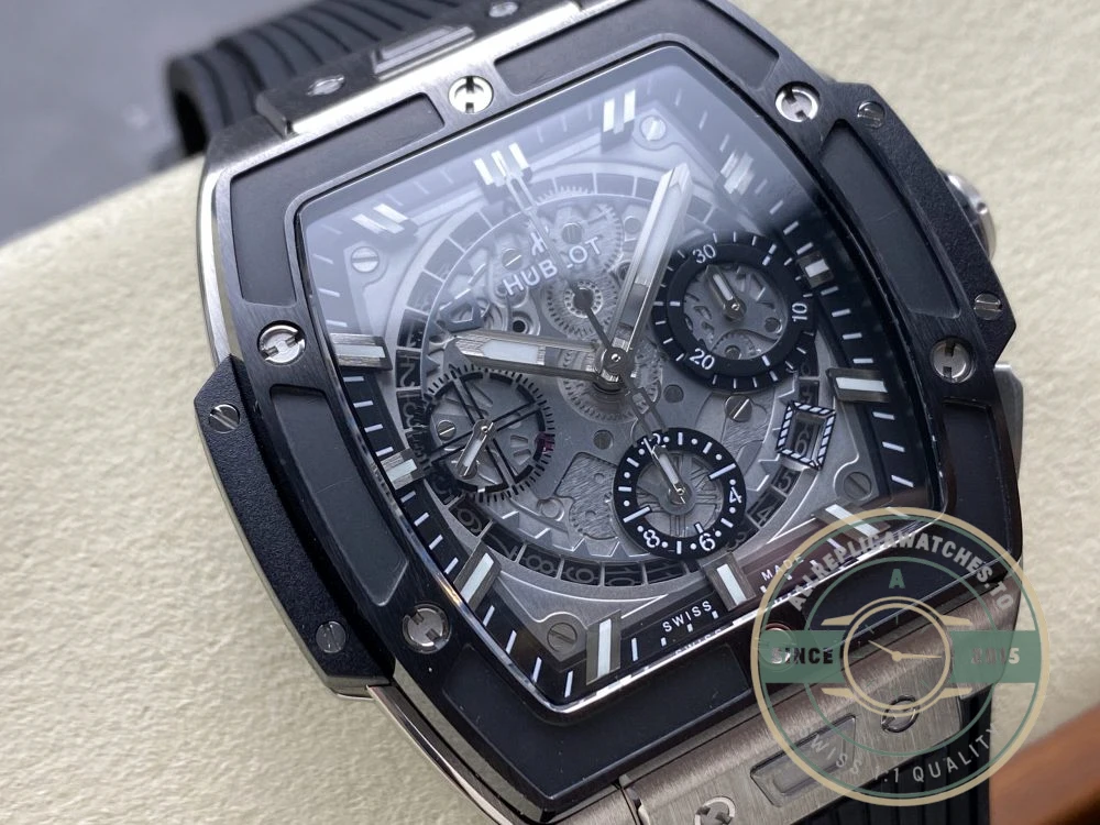 Replica Hublot Spirit of Big Bang 42mm Grey Dial 642.NM.0170.RX - Swiss Movement Replica Watch