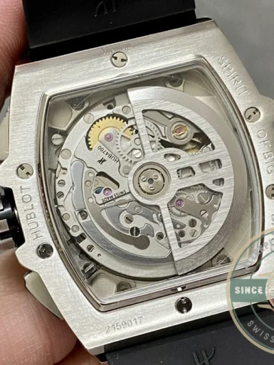 Replica Hublot Spirit of Big Bang 42mm Silver Dial 642.NM.0170.RX - Budget Luxury Replica Watch