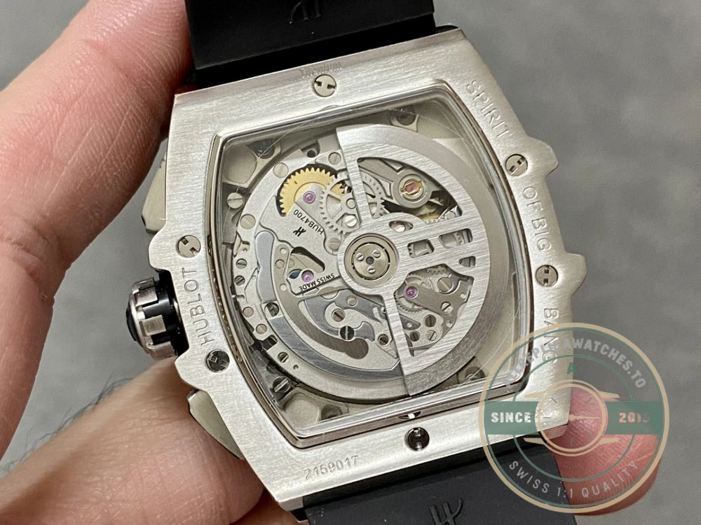 Replica Hublot Spirit of Big Bang 42mm Silver Dial 642.NM.0170.RX - Budget Luxury Replica Watch
