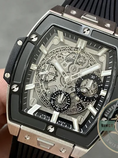 Replica Hublot Spirit of Big Bang 42mm Silver Dial 642.NM.0170.RX - Factory Super Clone Watch