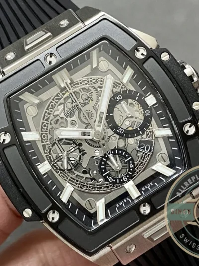 Replica Hublot Spirit of Big Bang 42mm Silver Dial 642.NM.0170.RX - High-Grade Replica Watch