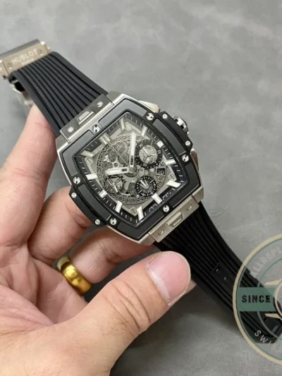Replica Hublot Spirit of Big Bang 42mm Silver Dial 642.NM.0170.RX - Affordable Super Clone Watch